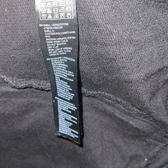 🛍5 for $20 🛍️ Biker style jacket, black with silver hardware. - Picture 6 of 6